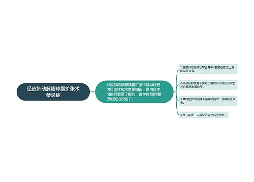 经皮肺动脉瓣球囊扩张术禁忌症