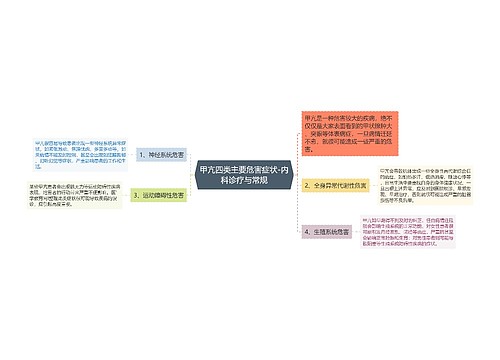 甲亢四类主要危害症状-内科诊疗与常规