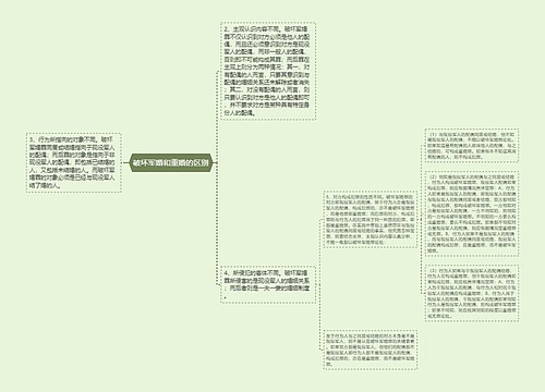 破坏军婚和重婚的区别