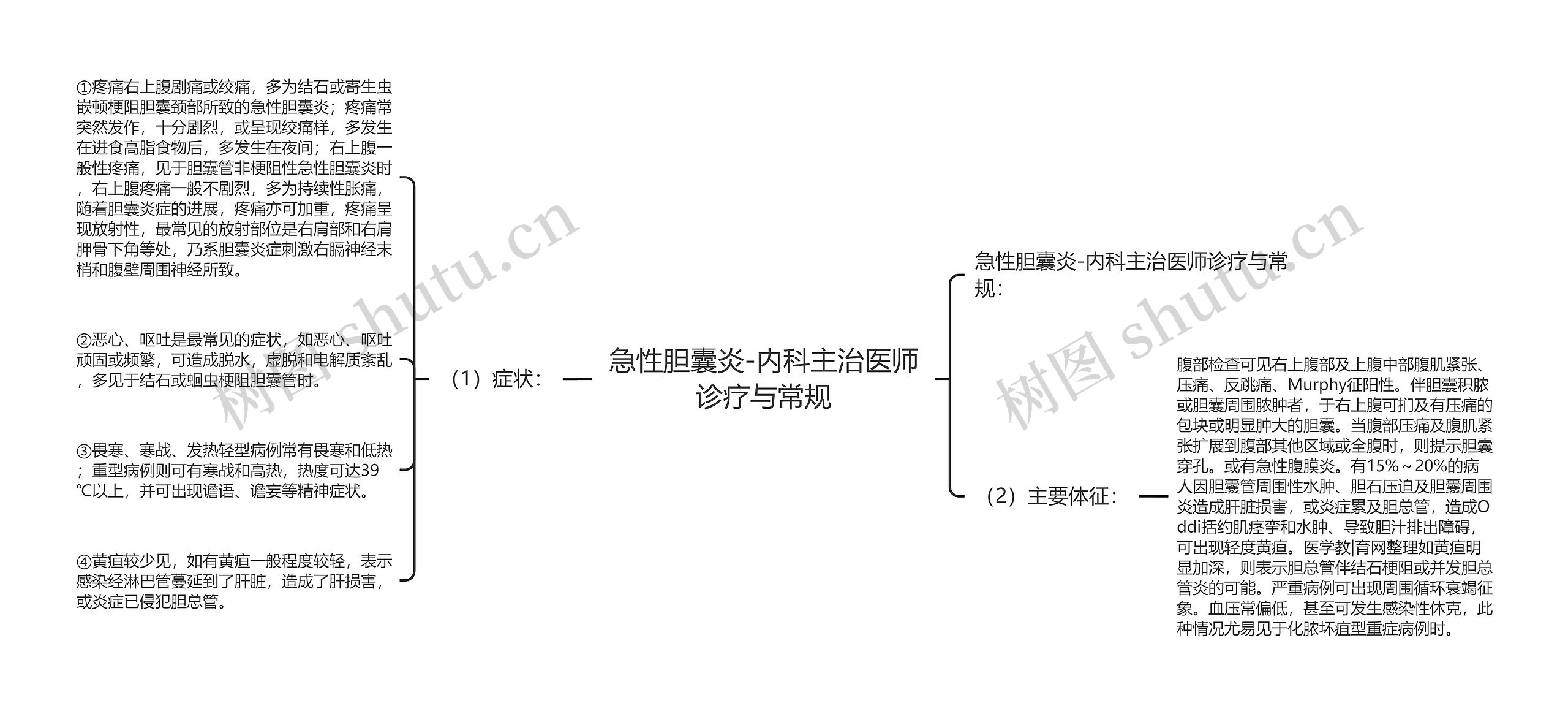 急性胆囊炎-内科主治医师诊疗与常规 急性胆囊炎-内科主治医师诊疗与常规