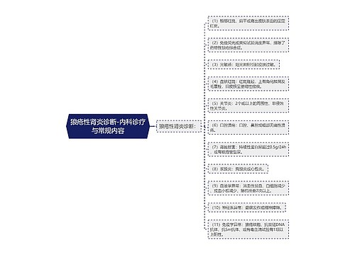 狼疮性肾炎诊断-内科诊疗与常规内容