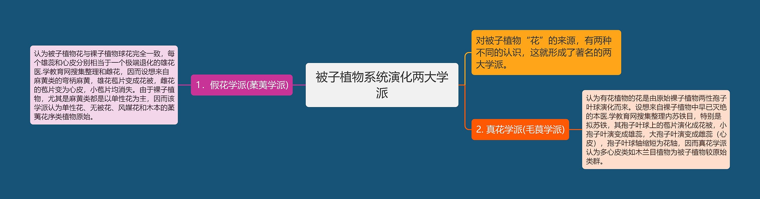 被子植物系统演化两大学派 被子植物系统演化两大学派
