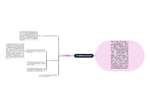 涉外婚姻如何适用法律