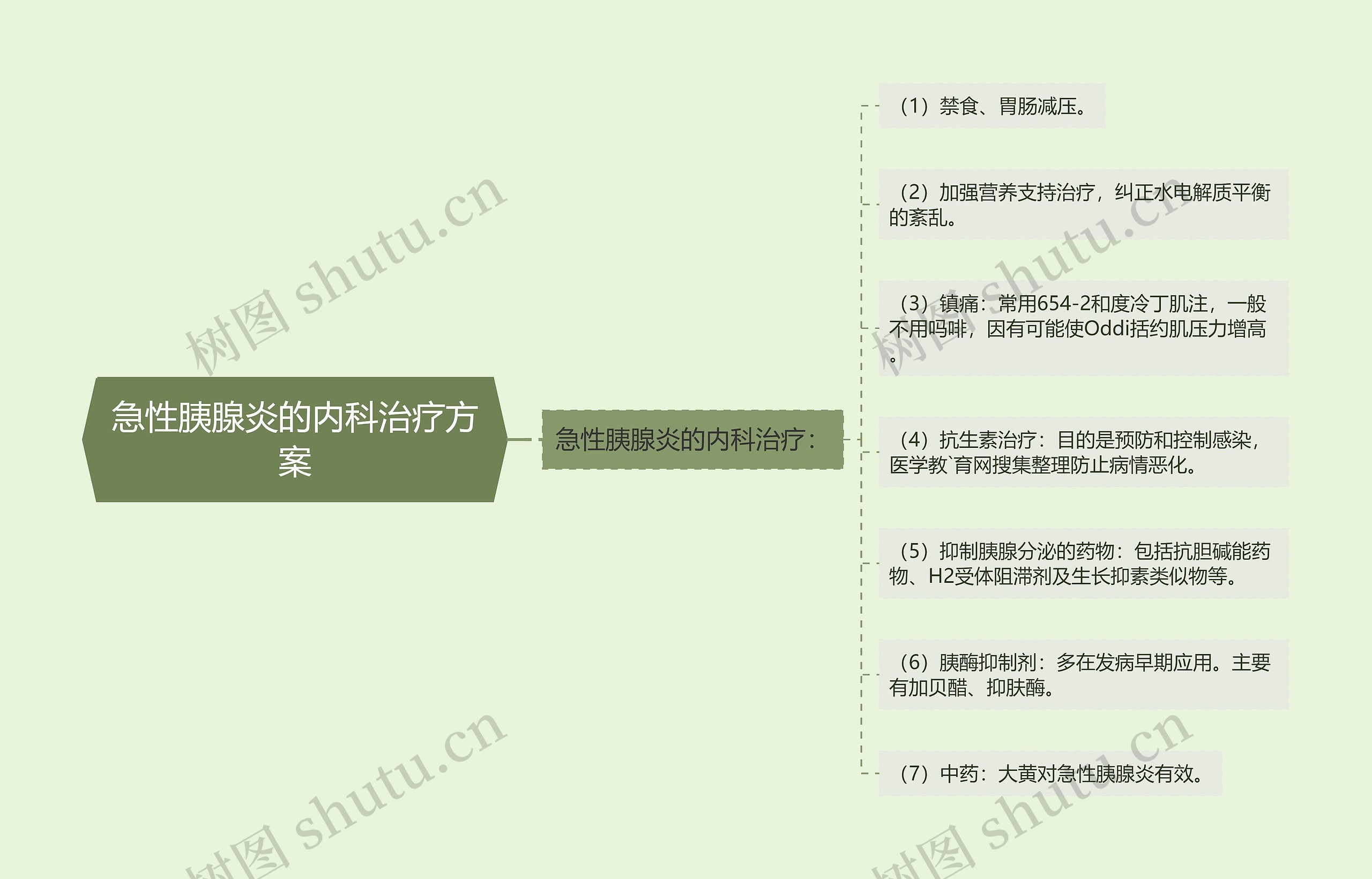 急性胰腺炎的内科治疗方案 急性胰腺炎的内科治疗方案