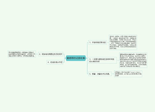 重婚罪的证据收集