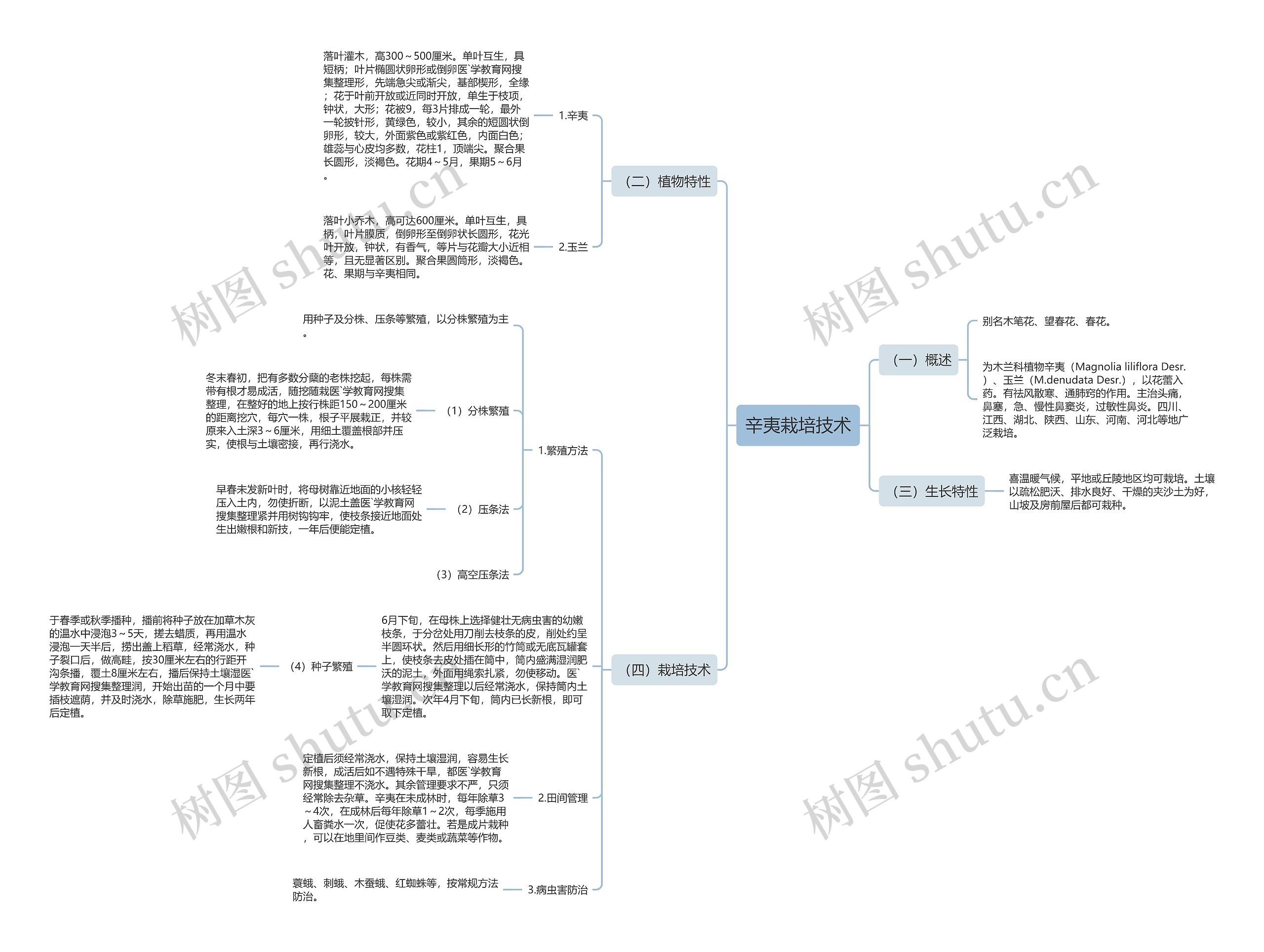 辛夷栽培技术 辛夷栽培技术