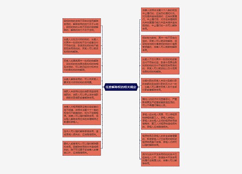 任意解除权的相关规定