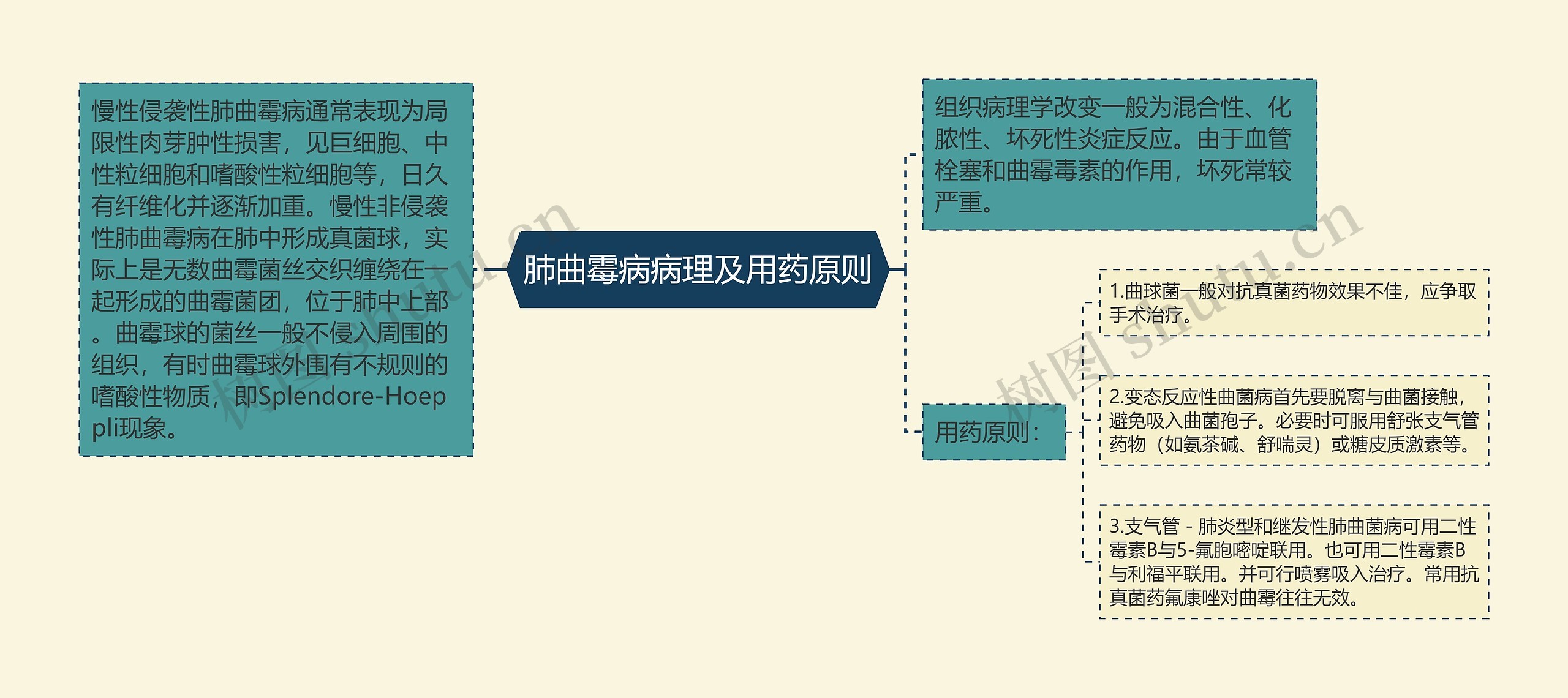 肺曲霉病病理及用药原则