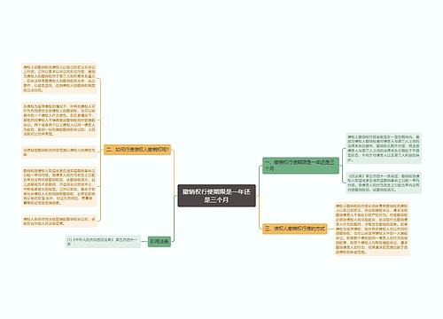 撤销权行使期限是一年还是三个月