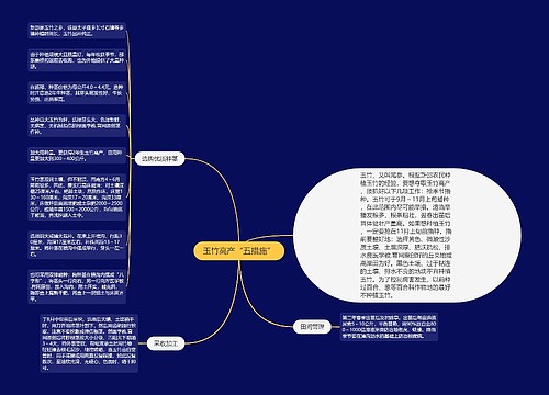 玉竹高产“五措施”