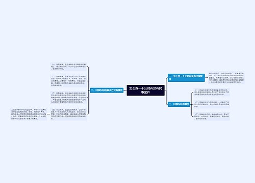 怎么查一个公司有没有民事案件