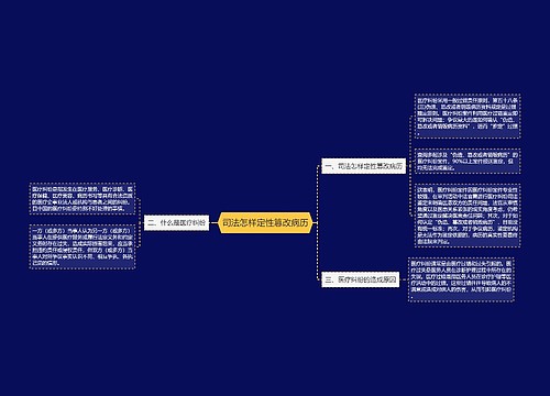 司法怎样定性篡改病历