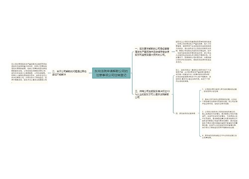 东向法院申请解散公司的注意事项公司注销登记