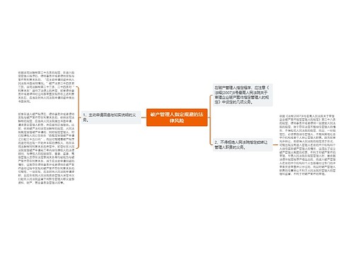 破产管理人指定规避的法律风险