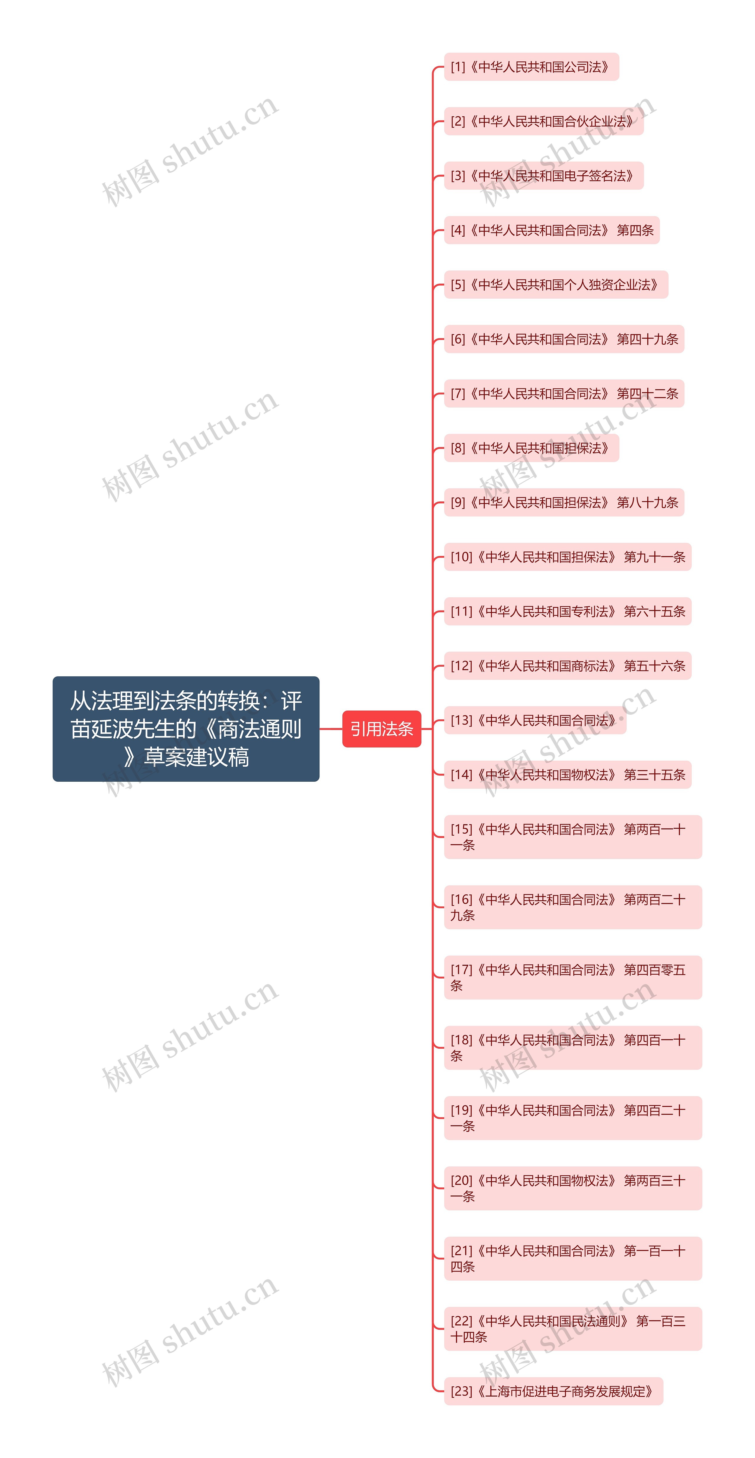 从法理到法条的转换：评苗延波先生的《商法通则》草案建议稿