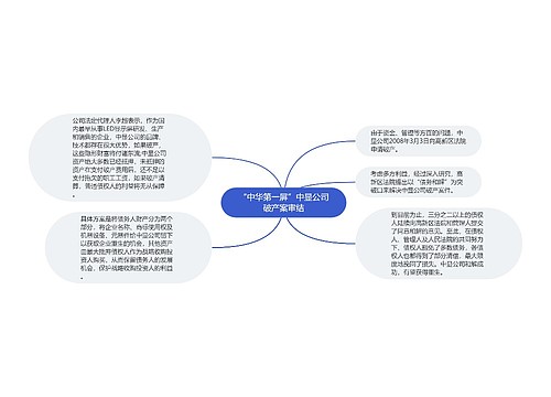 “中华第一屏”中显公司破产案审结