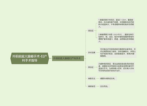 外阴前庭大腺癌手术-妇产科手术指导