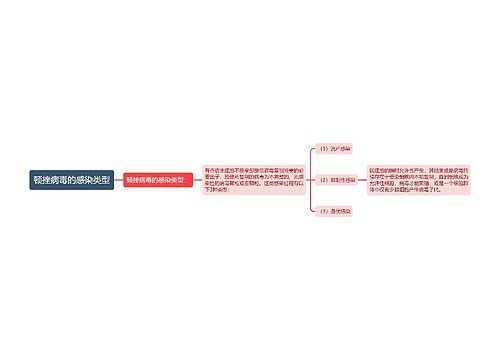 顿挫病毒的感染类型