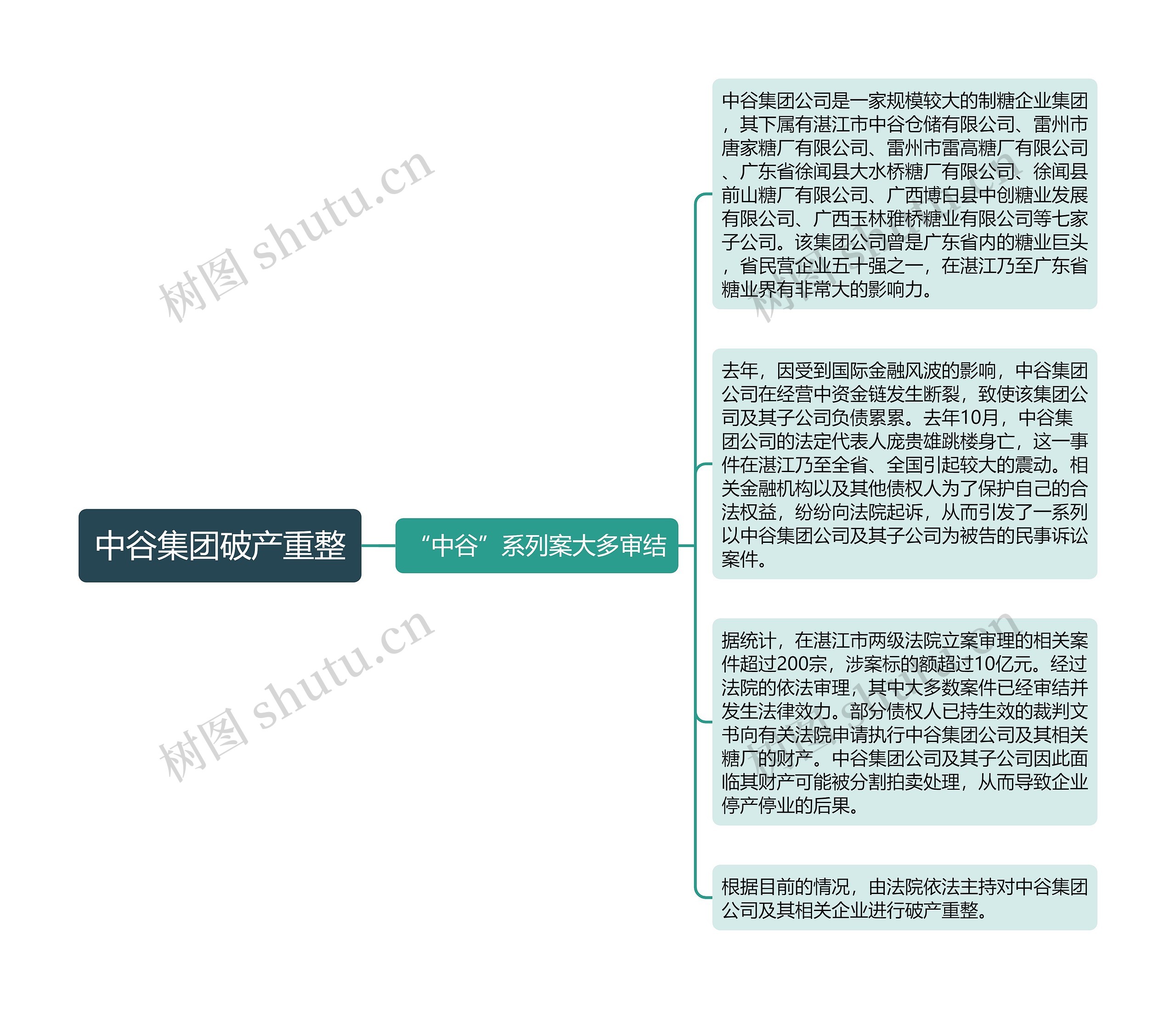 中谷集团破产重整