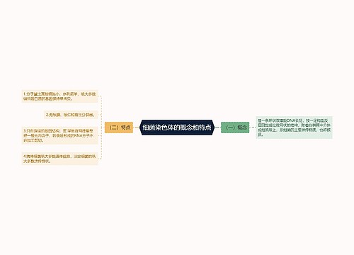 细菌染色体的概念和特点