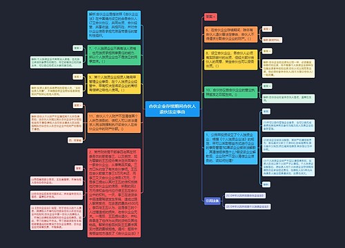 合伙企业存续期间合伙人退伙法定事由