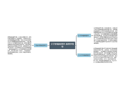 分子肿瘤病理学-病理学指导