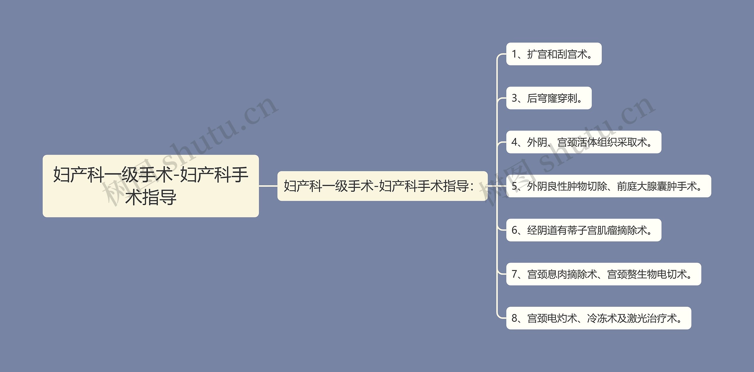 妇产科一级手术-妇产科手术指导