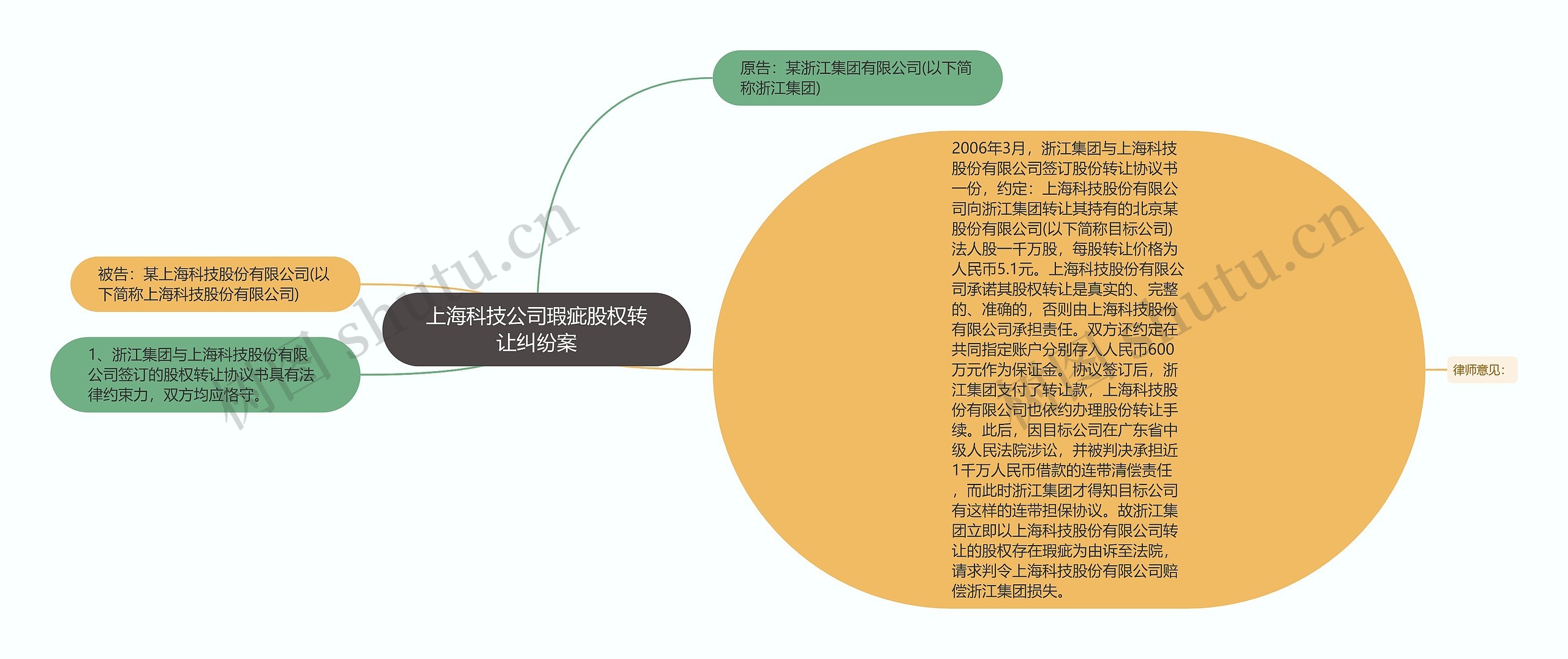 上海科技公司瑕疵股权转让纠纷案