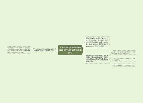 人工流产钳刮术后的注意事项-妇产科主治医师手术指导