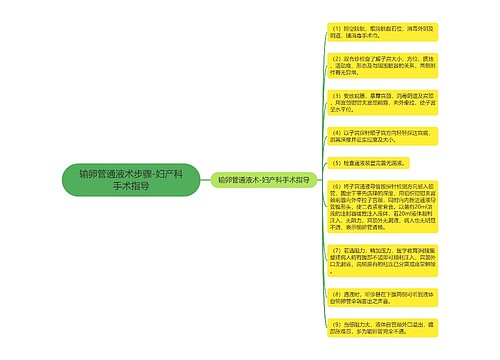 输卵管通液术步骤-妇产科手术指导