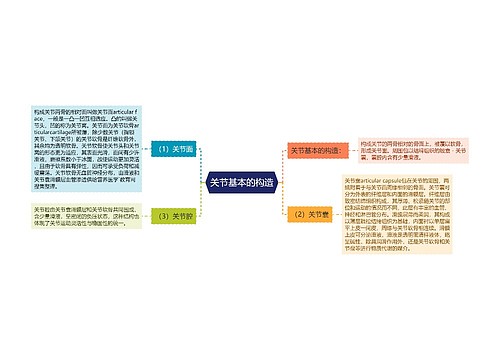 关节基本的构造