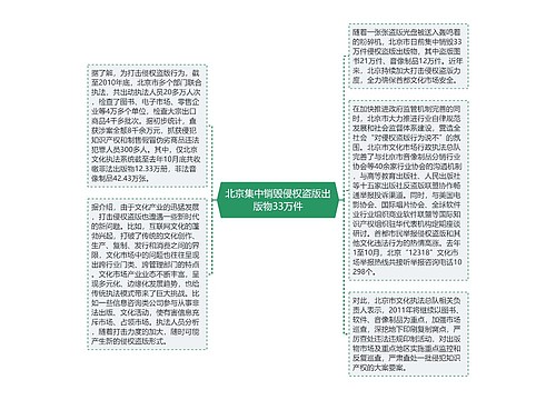 北京集中销毁侵权盗版出版物33万件