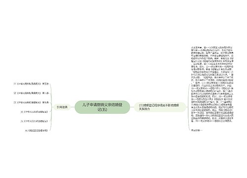 儿子申请撤销父亲结婚登记(五)