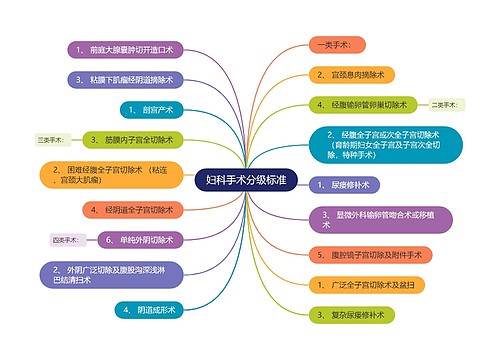 妇科手术分级标准