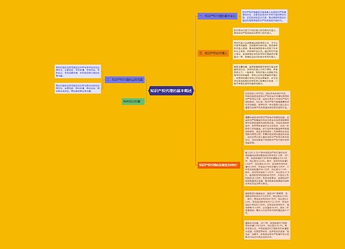 知识产权代理的基本概述