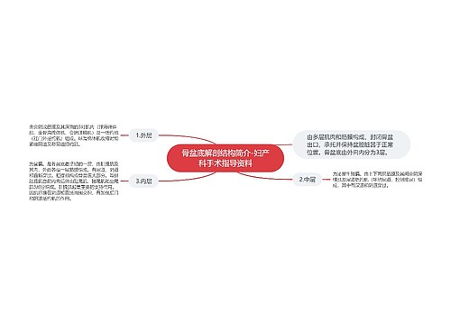 骨盆底解剖结构简介-妇产科手术指导资料