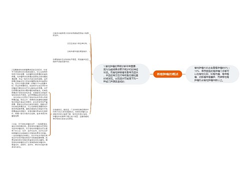 脊椎肿瘤的概述