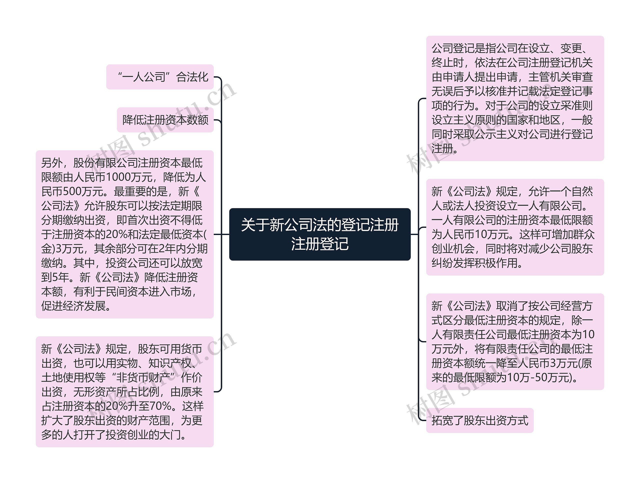 关于新公司法的登记注册注册登记