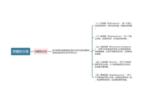 球菌的分类