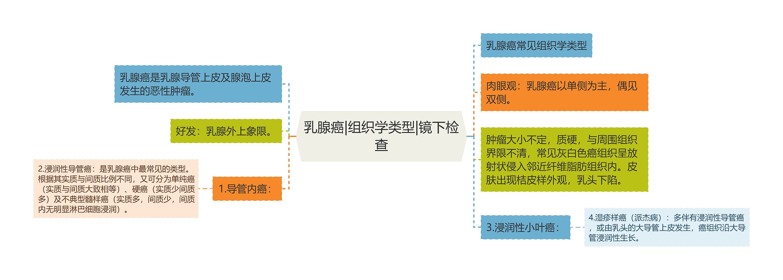 乳腺癌|组织学类型|镜下检查