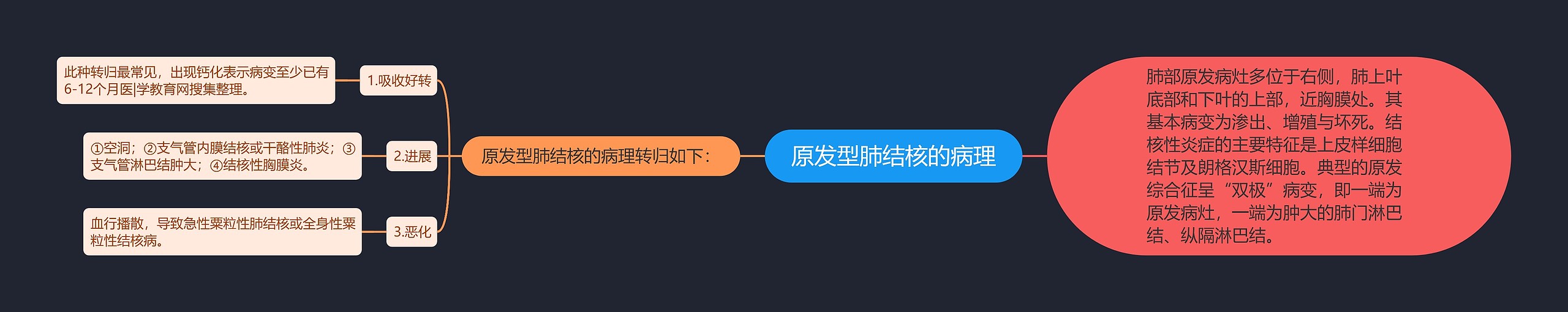 原发型肺结核的病理