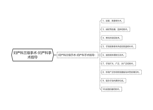 妇产科三级手术-妇产科手术指导