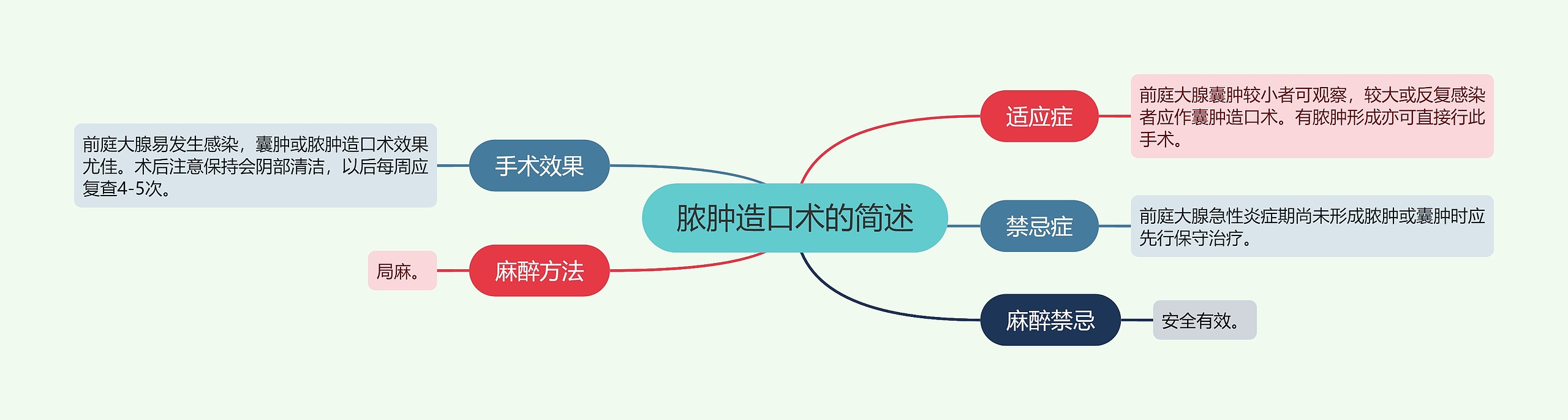 脓肿造口术的简述思维导图