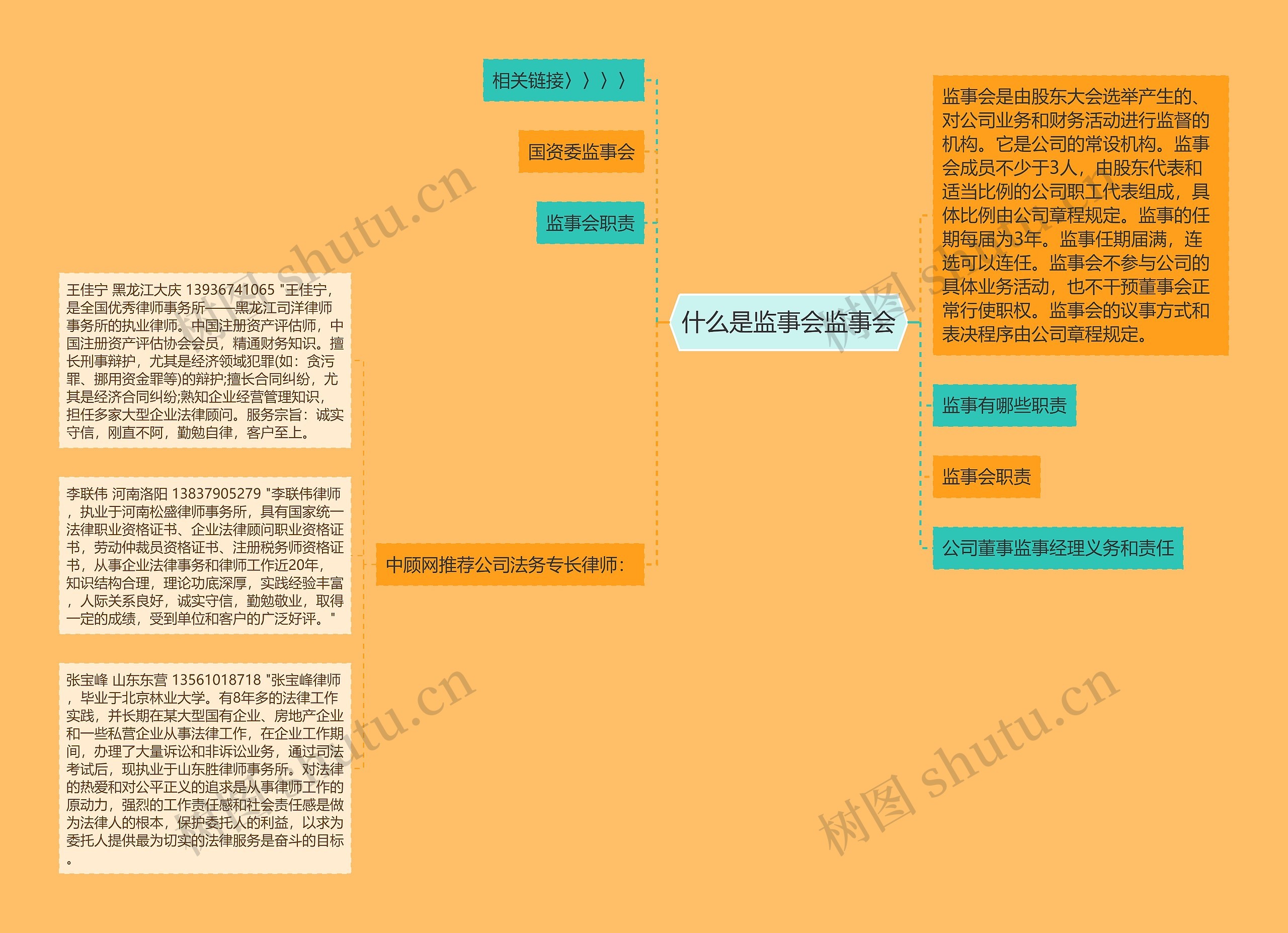 什么是监事会监事会思维导图