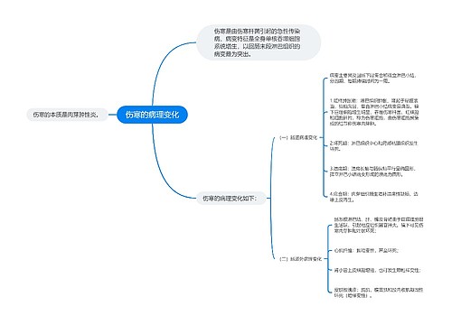 伤寒的病理变化