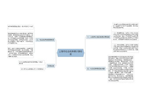 上海市社会抚养费计算标准