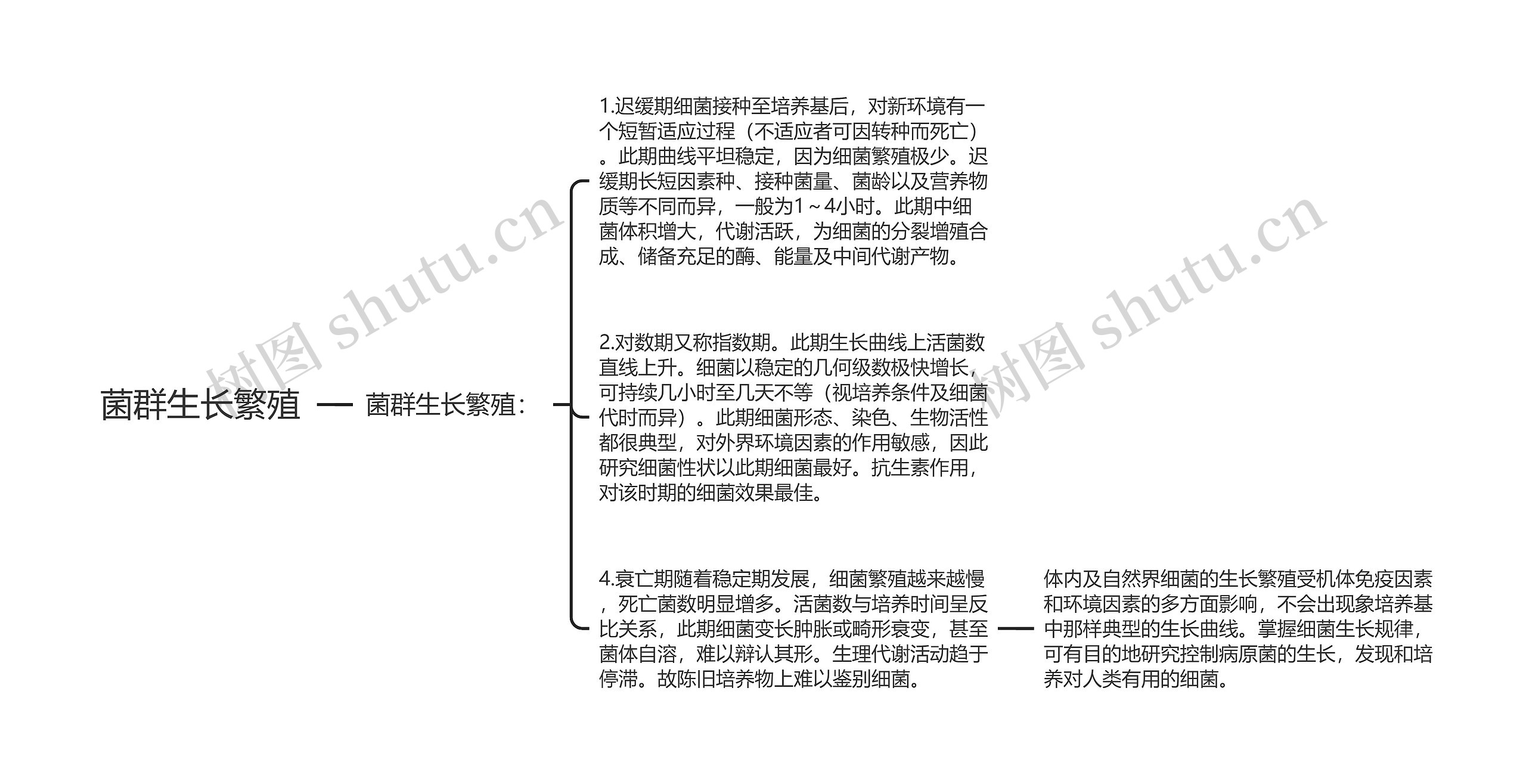 菌群生长繁殖