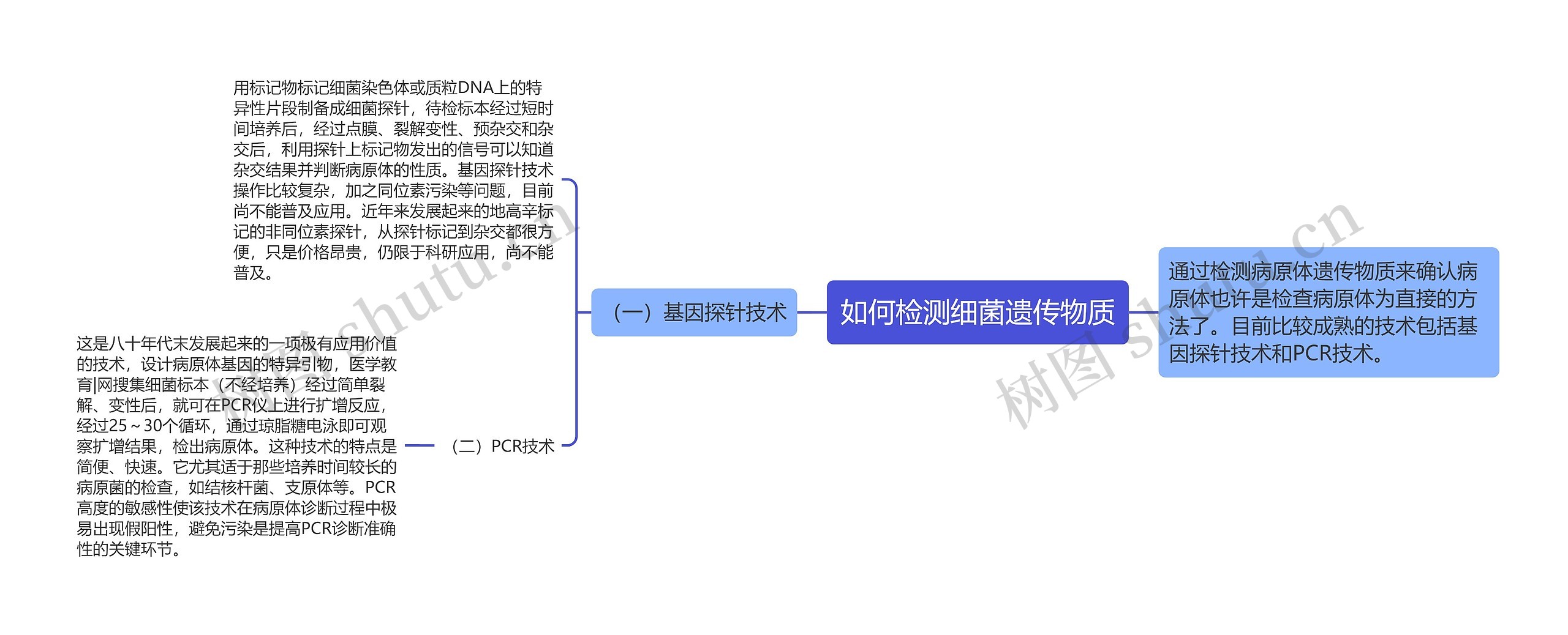 如何检测细菌遗传物质