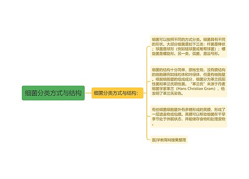 细菌分类方式与结构