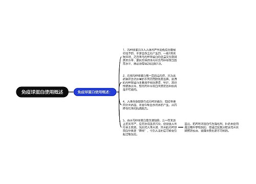 免疫球蛋白使用概述